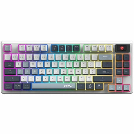 MSI FORGE GK600 TKL Tri-Mode Wireless Keyboard — FORGEGK600B