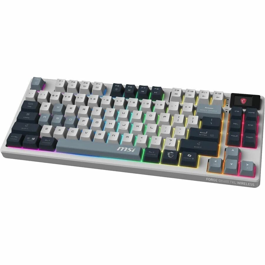 MSI FORGE GK600 TKL Tri-Mode Wireless Keyboard — FORGEGK600B