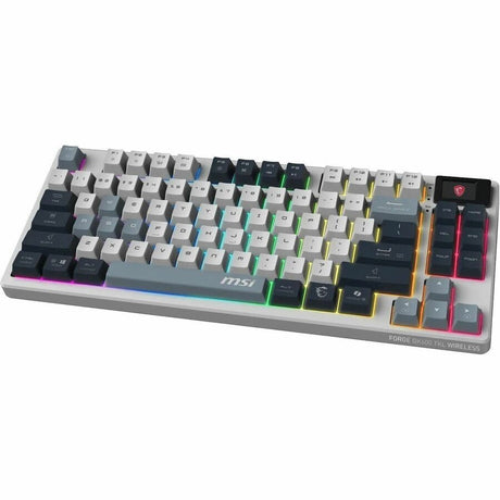 MSI FORGE GK600 TKL Tri-Mode Wireless Keyboard — FORGEGK600B