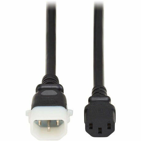 Eaton Tripp Lite Series PDU Power Cords, C13 to P-Lock C14 - Heavy-Duty, 15A, 250V, 14 AWG, 2 ft. (0.6 m), Black, 6 Pack — P005-E02-6