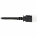 Eaton Tripp Lite Series PDU Power Cords, C13 to P-Lock C14 - Heavy-Duty, 15A, 250V, 14 AWG, 2 ft. (0.6 m), Black, 6 Pack — P005-E02-6