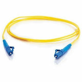 C2G 2m LC-LC 9/125 Simplex Single Mode OS2 Fiber Cable - Yellow - 6ft — 37104