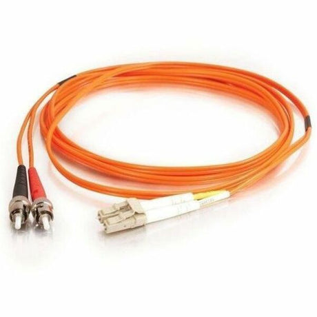 C2G 1m LC-ST 62.5/125 Duplex Multimode OM1 Fiber Cable - Orange - 3ft — 33163