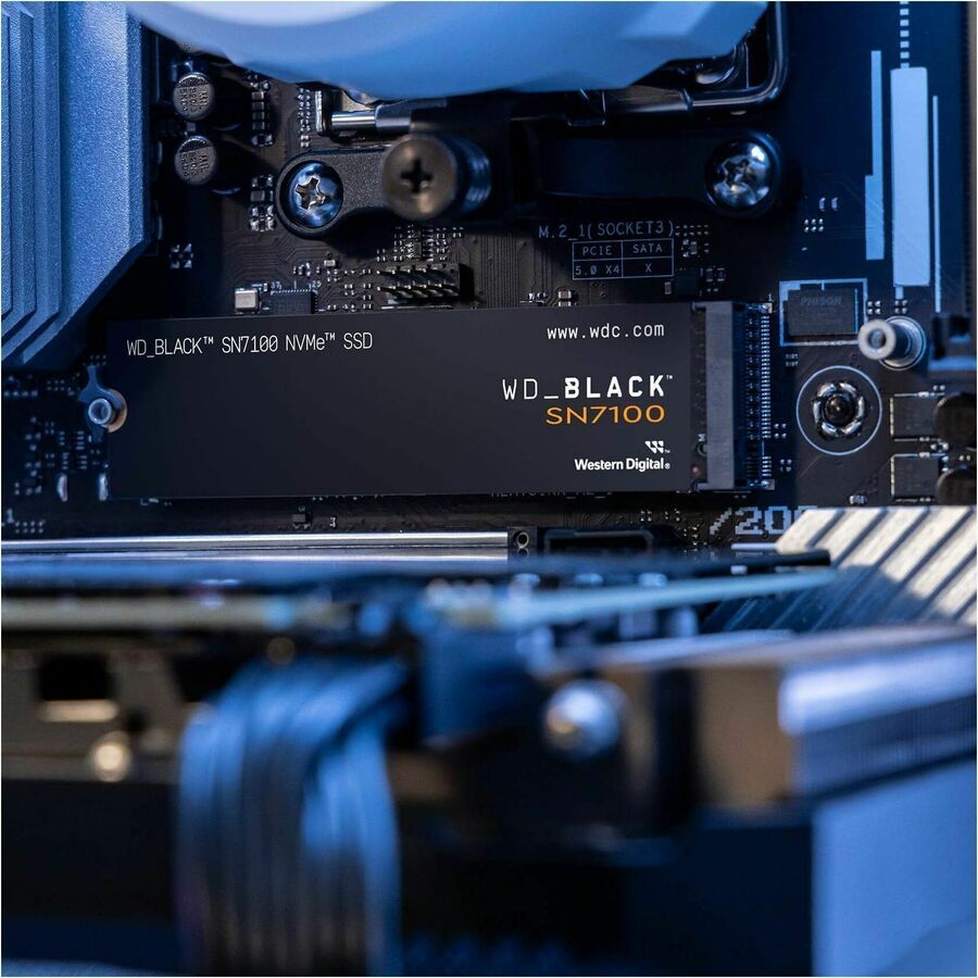 SanDisk WD_BLACK SN7100 WDS100T4X0E-00CJA0 1 TB Solid State Drive - M.2 2280 Internal - PCI Express NVMe (PCI Express NVMe 4.0 x4) — WDS100T4X0E-00CJA0