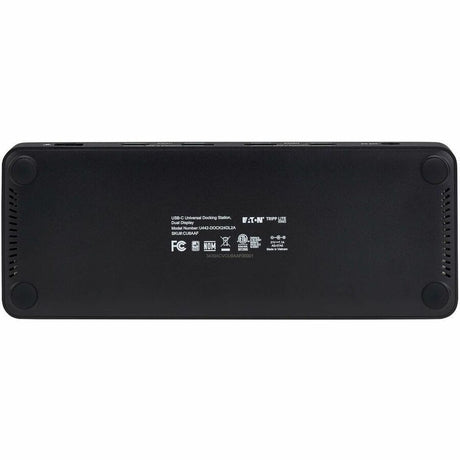 Eaton Tripp Lite Series USB-C Universal Dock, Dual Display - 4K HDMI and DisplayPort, USB 3.2 Gen 1 Hub, GbE, 100W PD Charging — U442-DOCK24DL2A