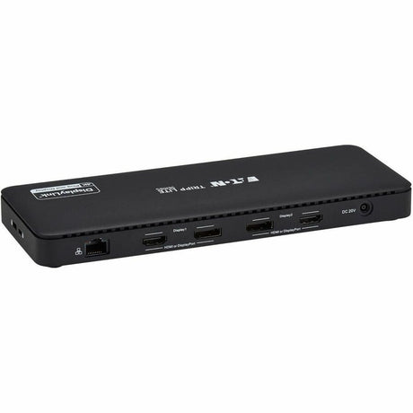 Eaton Tripp Lite Series USB-C Universal Dock, Dual Display - 4K HDMI and DisplayPort, USB 3.2 Gen 1 Hub, GbE, 100W PD Charging — U442-DOCK24DL2A