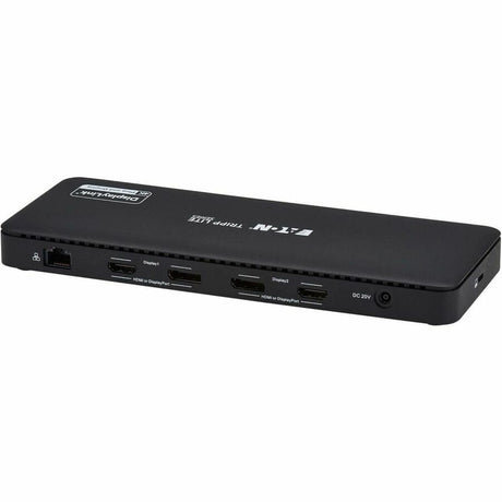 Eaton Tripp Lite Series USB-C Universal Dock, Dual Display - 4K HDMI and DisplayPort, USB 3.2 Gen 1 Hub, GbE, 100W PD Charging — U442-DOCK24DL2A