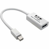 Eaton Tripp Lite Series Keyspan Mini DisplayPort to HDMI Active Adapter Video Converter (M/F) - 4K, DP1.2, 6 in. — P137-06N-HD-UHD