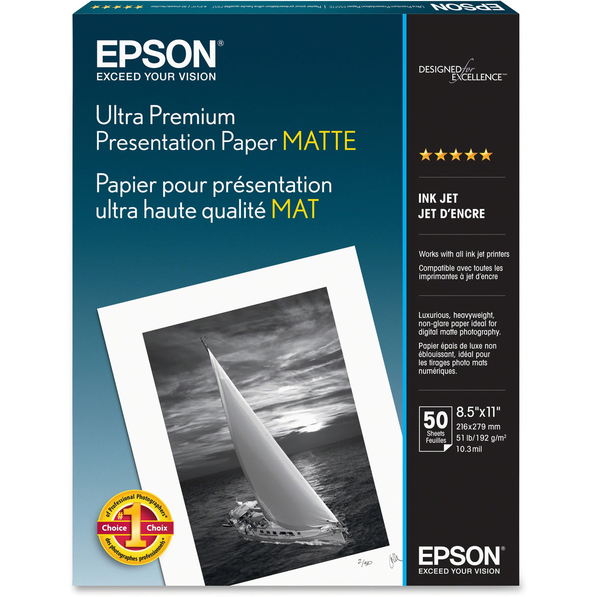 Epson Ultra Premium Matte Presentation Paper — S041341