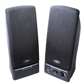 Cyber Acoustics CA-2014rb 2.0 Speaker System - 4 W RMS - Black — CA-2014RB