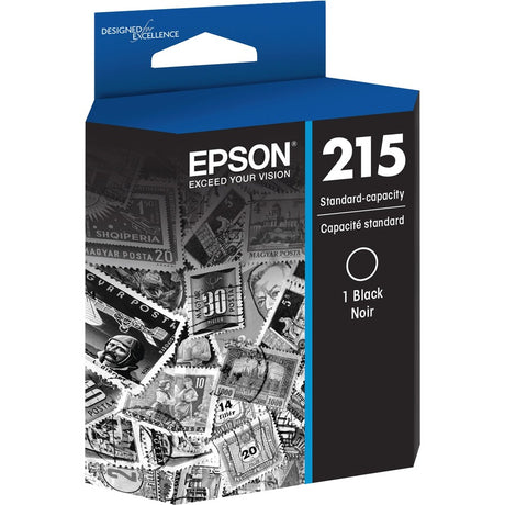 Epson 215 Original Inkjet Ink Cartridge - Black - 1 Each — T215120-S