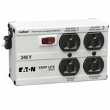 Eaton Tripp Lite Series Isobar 4-Outlet 230V Surge Protector, 6 ft. (1.83 m) Cord with Right-Angle Plug, 330 Joules, Metal Housing — ISOBAR4/220