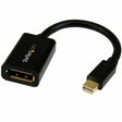 StarTech.com Mini DisplayPort to DisplayPort Adapter, 4K x 2K Video, Ultra HD Mini DP to DP Converter, mDP to DP 1.2 Adapter, Male/Female — MDP2DPMF6IN