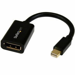 StarTech.com Mini DisplayPort to DisplayPort Adapter, 4K x 2K Video, Ultra HD Mini DP to DP Converter, mDP to DP 1.2 Adapter, Male/Female — MDP2DPMF6IN
