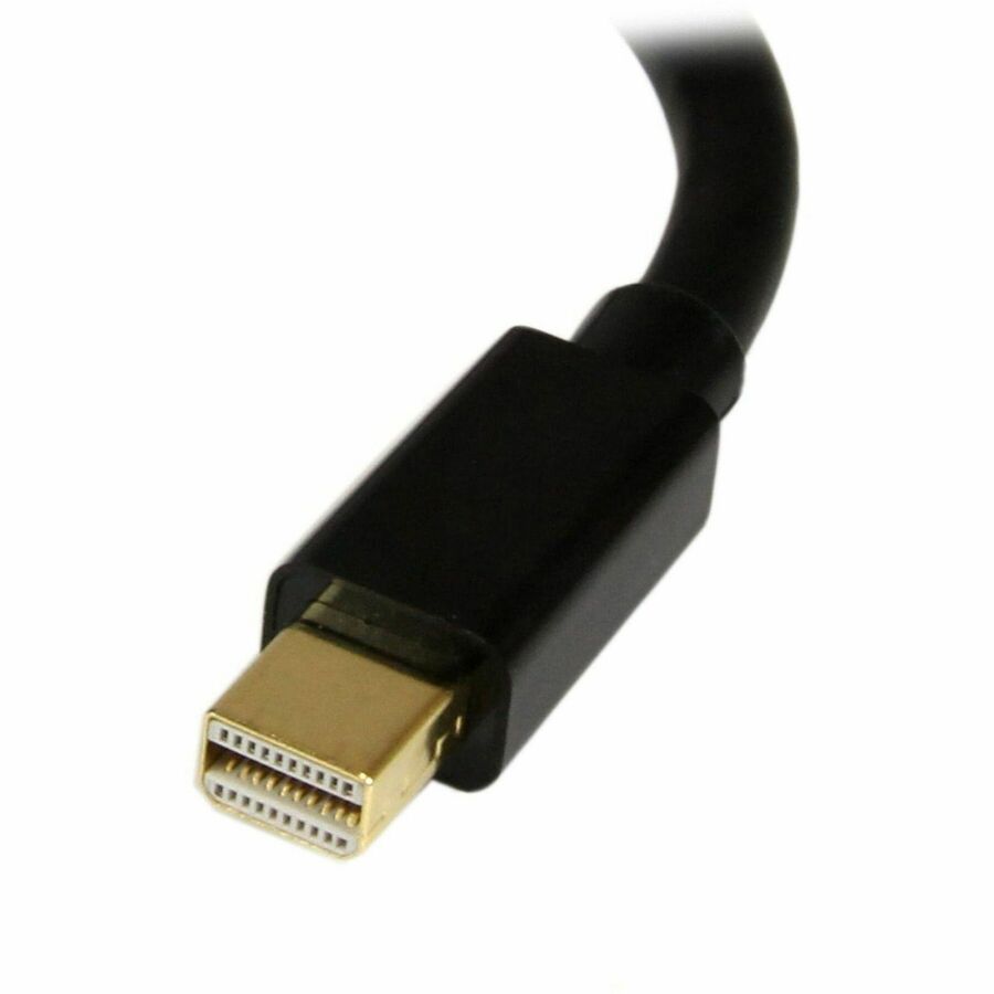 StarTech.com Mini DisplayPort to DisplayPort Adapter, 4K x 2K Video, Ultra HD Mini DP to DP Converter, mDP to DP 1.2 Adapter, Male/Female — MDP2DPMF6IN