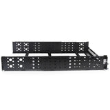 StarTech.com 2U Fixed 19" Adjustable Depth Universal Server Rack Rails — UNIRAILS2U