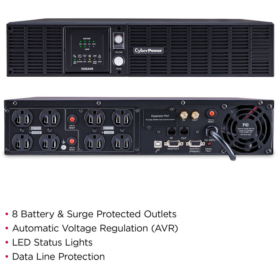 CyberPower CPS1500AVR Smart App LCD UPS Systems — CPS1500AVR