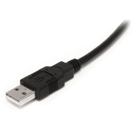 StarTech.com 9 m / 30 ft Active USB A to B Cable - M/M - Black USB 2.0 A to B Cord - Printer Cable - Extension USB Cable (USB2HAB30AC) — USB2HAB30AC