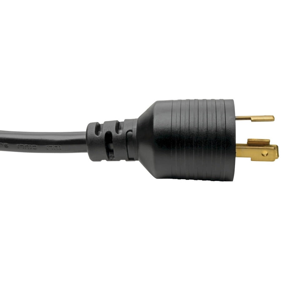 Eaton Tripp Lite Series Power Cord, C19 to NEMA L6-20 - Heavy-Duty, 20A, 250V, 12 AWG, 10 ft. (3.05 m), Black — P040-010