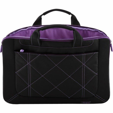 Targus Pulse TSS57401US Carrying Case (Sleeve) for 14" to 16" Notebook - Black, Purple - TAA Compliant — TSS57401US