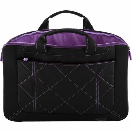 Targus Pulse TSS57401US Carrying Case (Sleeve) for 14" to 16" Notebook - Black, Purple - TAA Compliant — TSS57401US