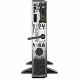 APC Smart-UPS X, Line Interactive, 3kVA, Rack/tower convertible 2U, 100V-127V, 3x 5-15R+3x 5-20R+1x L5-30R NEMA, NMC, Extended runtime, W/rail kit — SMX3000RMLV2UNC