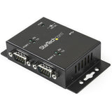 StarTech.com USB to Serial Adapter &acirc;&euro;" 2 Port &acirc;&euro;" Wall Mount &acirc;&euro;" Din Rail Clips &acirc;&euro;" Industrial &acirc;&euro;" COM Port Retention &acirc;&euro;" FTDI &acirc;&euro;" DB9 — ICUSB2322I