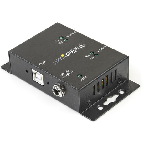 StarTech.com USB to Serial Adapter &acirc;&euro;" 2 Port &acirc;&euro;" Wall Mount &acirc;&euro;" Din Rail Clips &acirc;&euro;" Industrial &acirc;&euro;" COM Port Retention &acirc;&euro;" FTDI &acirc;&euro;" DB9 — ICUSB2322I