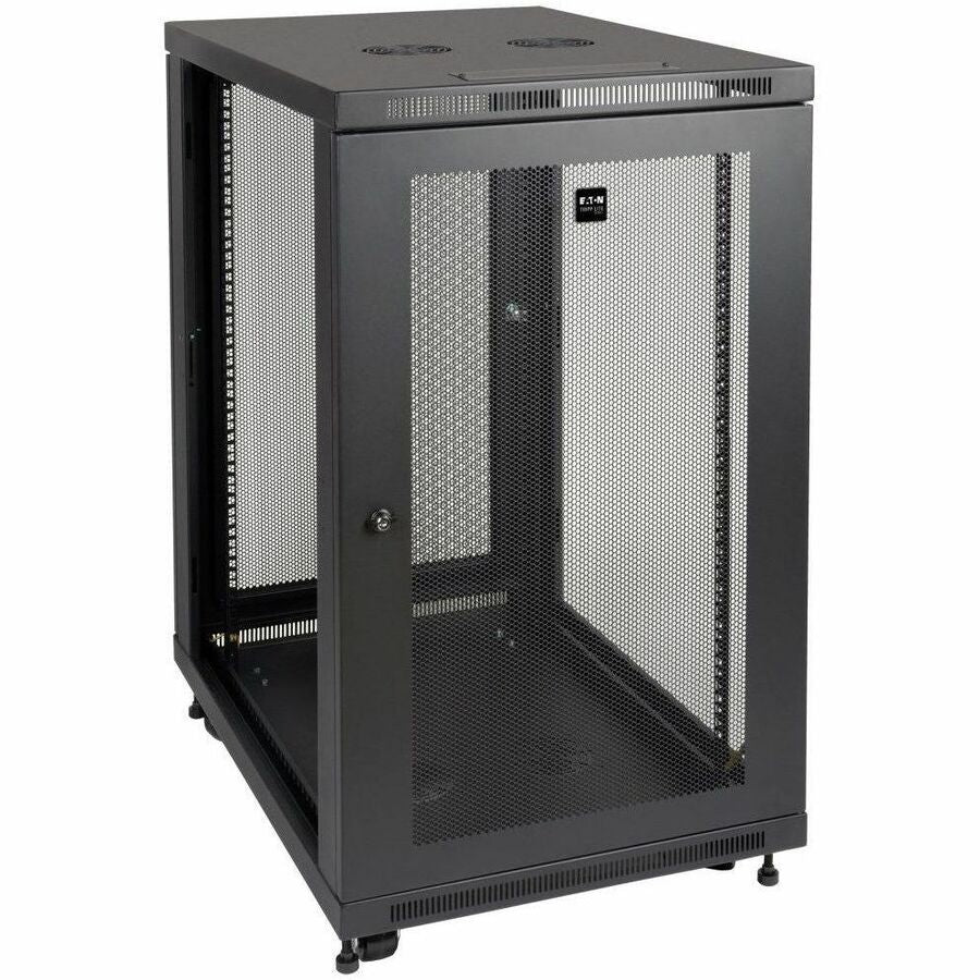 Eaton Tripp Lite Series SmartRack 24U Mid-Depth Half-Height Rack Enclosure Cabinet — SR24UB