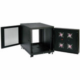 Eaton Tripp Lite Series SmartRack 12U Mid-Depth Small Rack Enclosure for Harsh Environments — SR12UBFFD