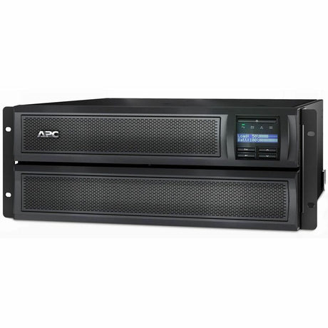 APC Smart-UPS X, Line Interactive, 3kVA, Rack/tower convertible 4U, 208V-230V, 8x C13+2x C19 IEC, SmartSlot, Extended runtime, Short depth — SMX3000HV