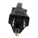 StarTech.com 8ft (2.4m) Heavy Duty Power Cord, NEMA5-15P to C15, 15A 125V, 14AWG, Replacement AC Computer PC Power Supply Cable — PXT515C158