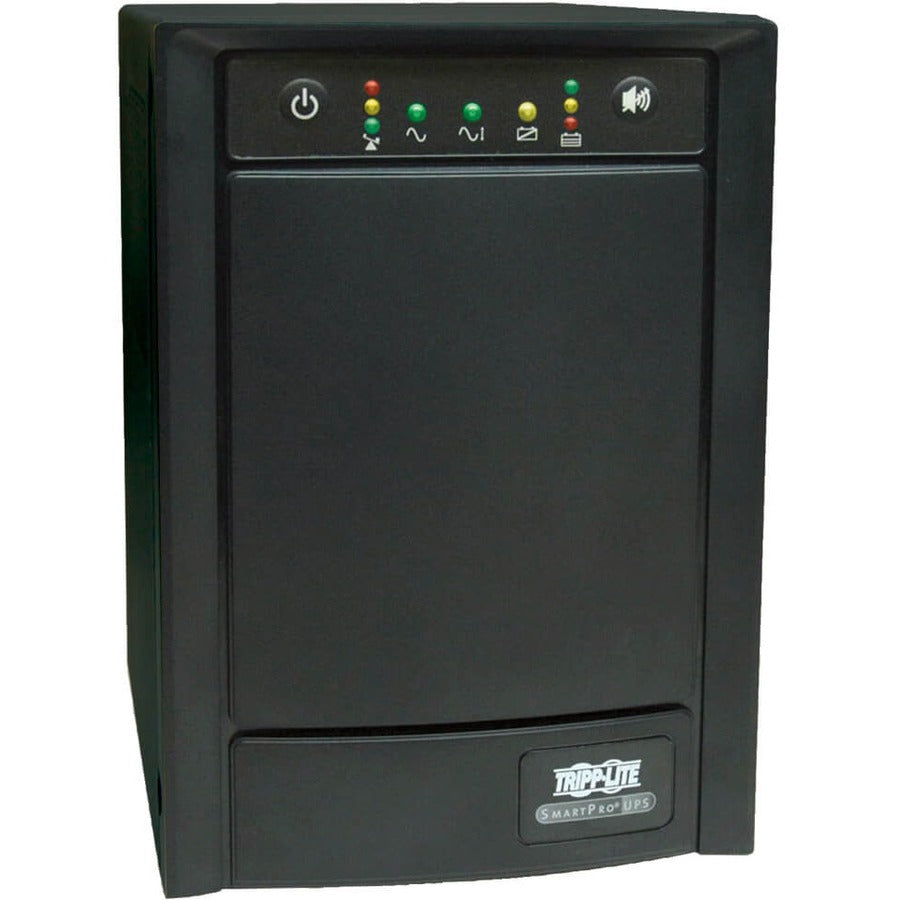 Eaton Tripp Lite Series SmartPro 120V 1.05kVA 650W Line-Interactive Sine Wave UPS, Tower, Network Card Options, USB, DB9, 8 Outlets — SMART1050SLT