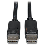 Eaton Tripp Lite Series DisplayPort Cable with Latching Connectors, 4K (M/M), Black, 20 ft. (6.09 m) — P580-020