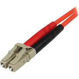 StarTech.com 1m Fiber Optic Cable - Multimode Duplex 50/125 - LSZH Fiber Jumper Cord - LC/ST — 50FIBLCST1