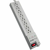 Eaton Tripp Lite Series Protect It! 8-Outlet Home Computer Surge Protector, 8 ft. (2.43 m) Cord, 1080 Joules, Space-Saving Plug — SK6-6