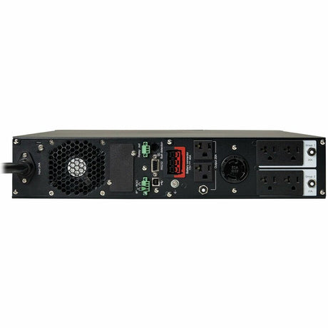 Eaton Tripp Lite Series SmartOnline 3000VA 2700W 120V Double-Conversion UPS - 7 Outlets, Extended Run, Network Card Option, LCD, USB, DB9, 2U Rack/Tower — SU3000RTXLCD2U