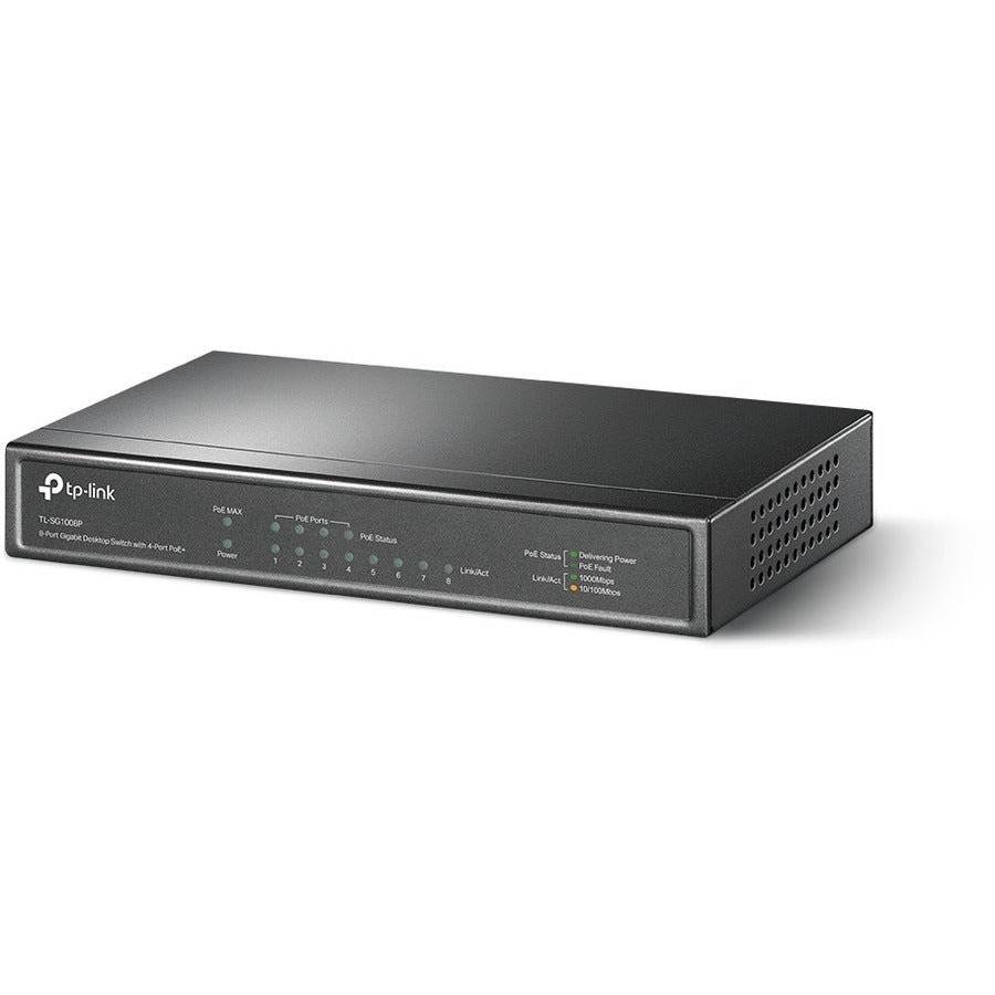 TP-LINK TL-SG1008P - 8 Port Gigabit PoE Switch — TL-SG1008P