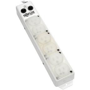 Eaton Tripp Lite Series Safe-IT UL 1363A Medical-Grade Power Strip for Patient-Care Vicinity, 6x15A Hospital-Grade Outlets, Safety Covers, 15 ft. Cord — PS-615-HG-OEM