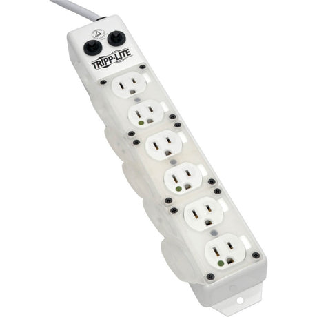 Eaton Tripp Lite Series Safe-IT UL 1363A Medical-Grade Power Strip for Patient-Care Vicinity, 6x15A Hospital-Grade Outlets, Safety Covers, 15 ft. Cord — PS-615-HG-OEM