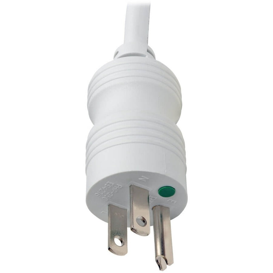Eaton Tripp Lite Series Safe-IT UL 1363A Medical-Grade Power Strip for Patient-Care Vicinity, 6x15A Hospital-Grade Outlets, Safety Covers, 15 ft. Cord — PS-615-HG-OEM