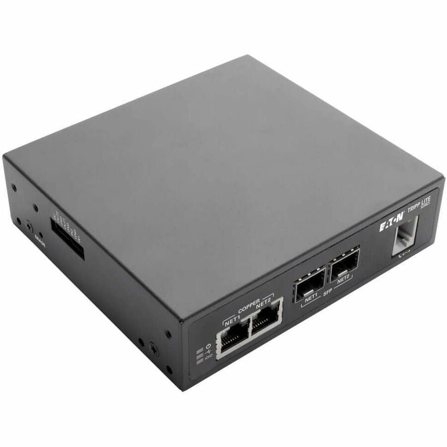 Eaton Tripp Lite Series 8-Port Console Server with Built-In Modem, Dual GbE NIC, 4Gb Flash and Dual SFP — B093-008-2E4U-M