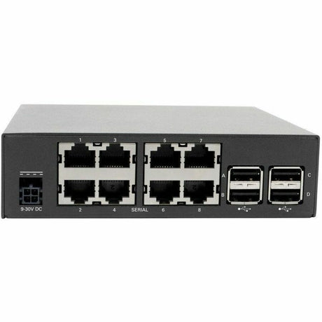 Eaton Tripp Lite Series 8-Port Console Server with Built-In Modem, Dual GbE NIC, 4Gb Flash and Dual SFP — B093-008-2E4U-M