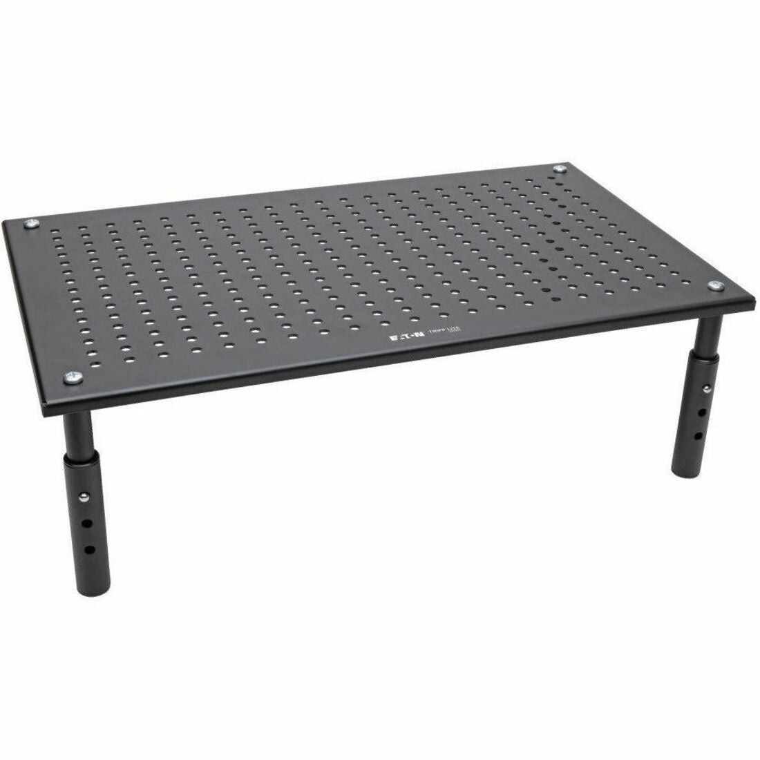 Eaton Tripp Lite Series Monitor Riser for Desk, 18 x 11 in. - Height Adjustable, Metal, Black — MR1812M