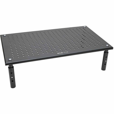 Eaton Tripp Lite Series Monitor Riser for Desk, 18 x 11 in. - Height Adjustable, Metal, Black — MR1812M