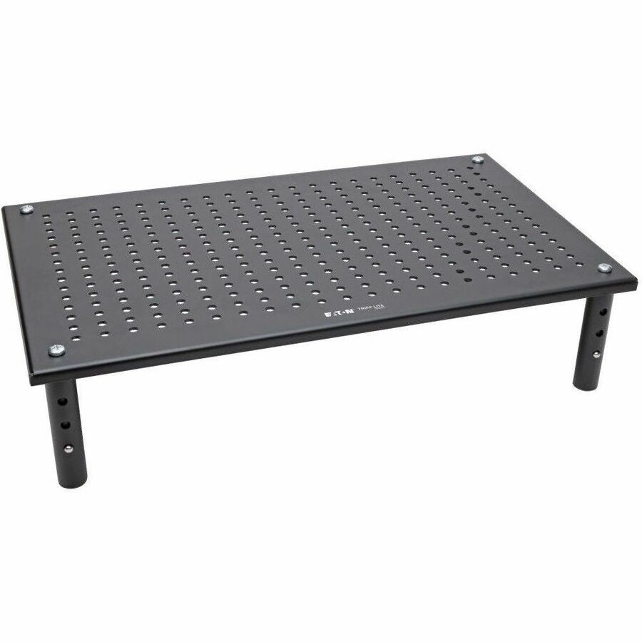 Eaton Tripp Lite Series Monitor Riser for Desk, 18 x 11 in. - Height Adjustable, Metal, Black — MR1812M