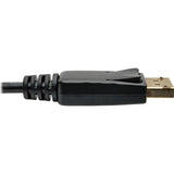Eaton Tripp Lite Series Mini DisplayPort to DisplayPort Adapter Cable, 4K (M/M), DP Latching Connector, Black, 10 ft. (3.1 m) — P583-010-BK