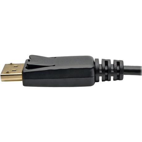 Eaton Tripp Lite Series Mini DisplayPort to DisplayPort Adapter Cable, 4K (M/M), DP Latching Connector, Black, 10 ft. (3.1 m) — P583-010-BK