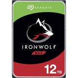Seagate IronWolf ST12000VN0008 12 TB Hard Drive - 3.5" Internal - SATA (SATA/600) - Conventional Magnetic Recording (CMR) Method — ST12000VN0008