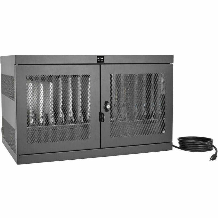 Eaton Tripp Lite Series Multi-Device Charging Station, 16 AC Outlets, Chromebooks and Laptops, Wall-Mount and Cart Options, Black — CSC16AC